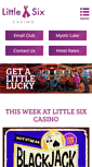 Mobile Screenshot of littlesixcasino.com